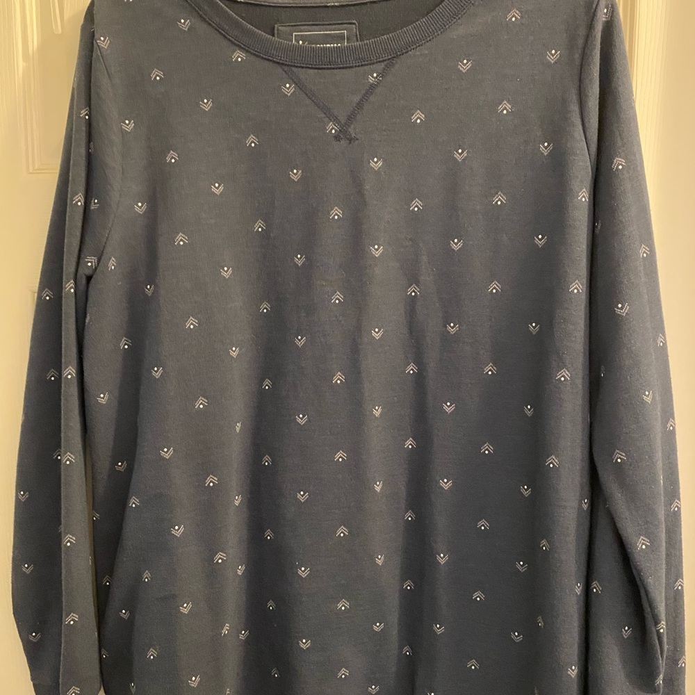 Navy Lightweight crew neck